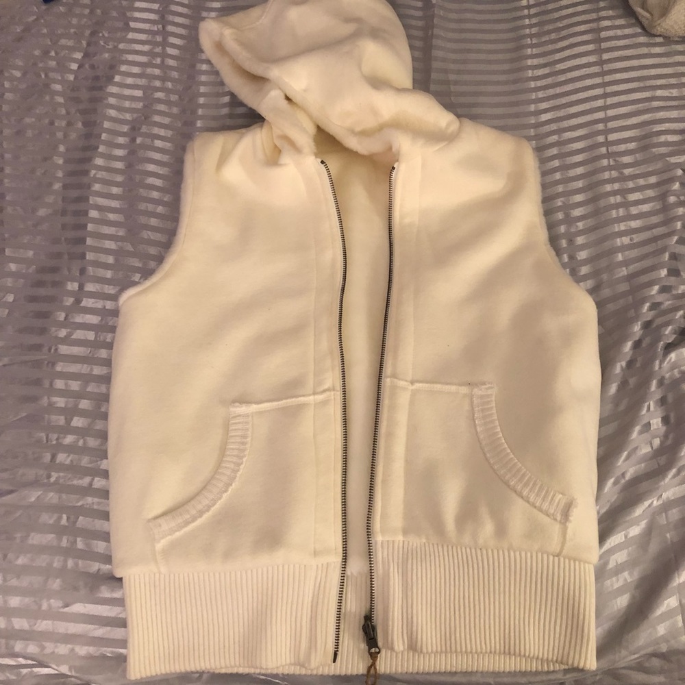 Faux fur vest